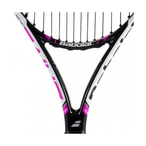 Racheta tenis Babolat Pure Drive Junior 25 2015 roz negru alb