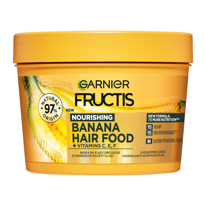 Masca par, Garnier, 400 ml, Banana