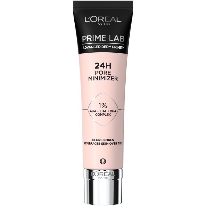 Основа за грим L'Oreal Paris Prime Lab 24H Pore Minimizer, За намаляване на порите, 30 мл