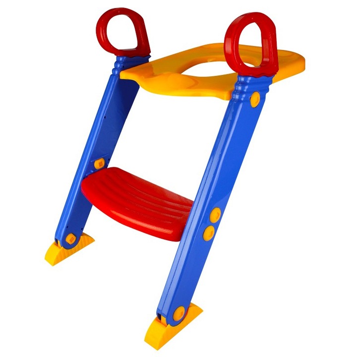 Reductor toaleta cu scarita pentru copii, Scara pliabila