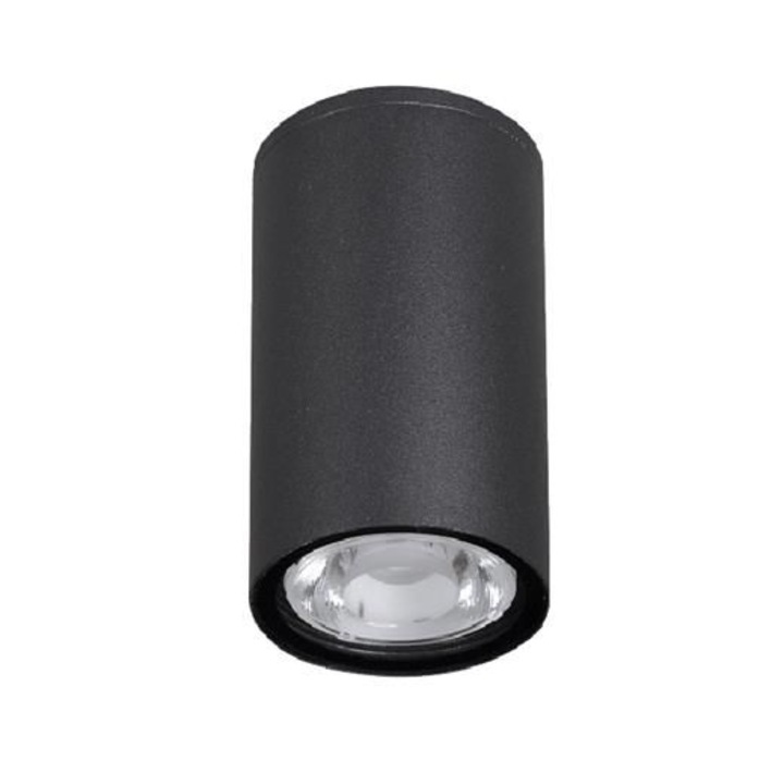 Плафониера, Nova Luce, 3 W, Алуминий, LED, Черно