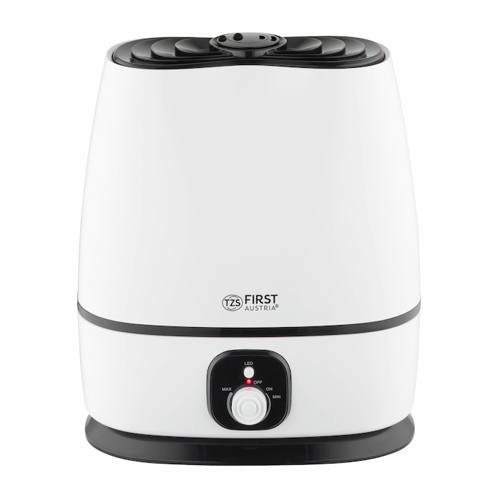 Umidificator portabil, alb, design anti-gravitatie