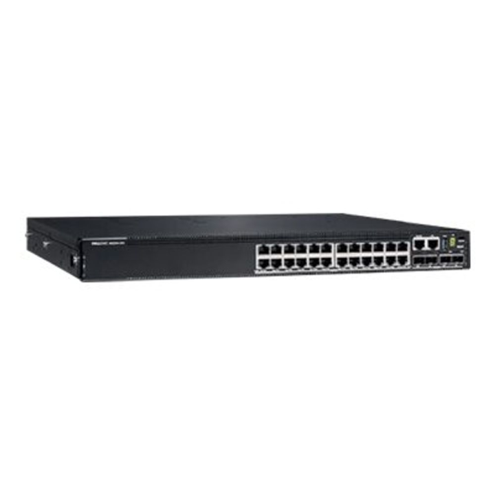 DELL N2224X-ON Vezérelt L3 Gigabit Ethernet (10/100/1000) 1U Fekete (210-ASPJ)