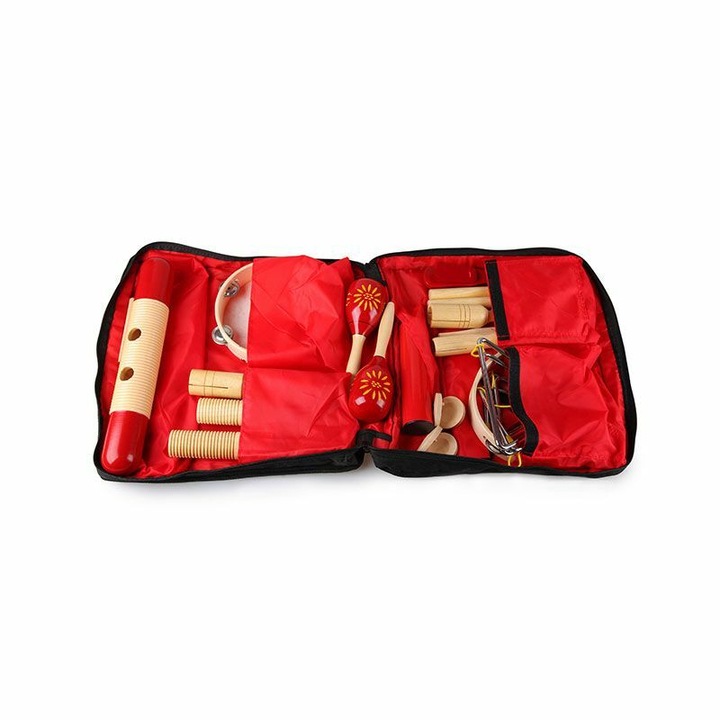 Ritmustáska, 20 darabos, 17 különböző hangszerrel