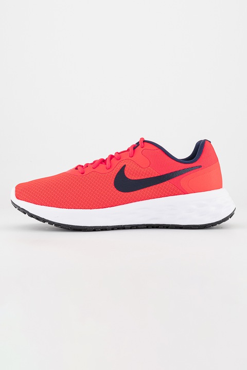 Nike, Pantofi low-cut pentru alergare Revolution 6 Next Nature, Rosu neon