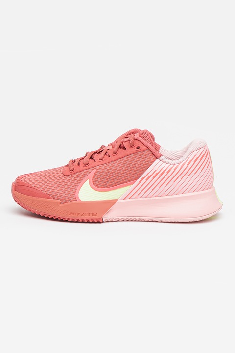 Nike, Pantofi pentru tenis Zoom Vapor Pro 2, Rosu stins/Roz