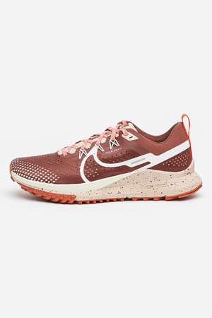 Nike, React Pegasus terepfutó textilcipő, Bordó, 10