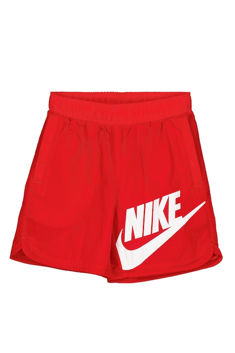 Nike, Logós rövidnadrág oldalzsebekkel, Piros