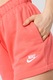 Nike, Къс панталон с джобове встрани, Розово