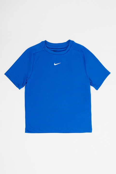 Nike, Фитнес тениска с лого, Син