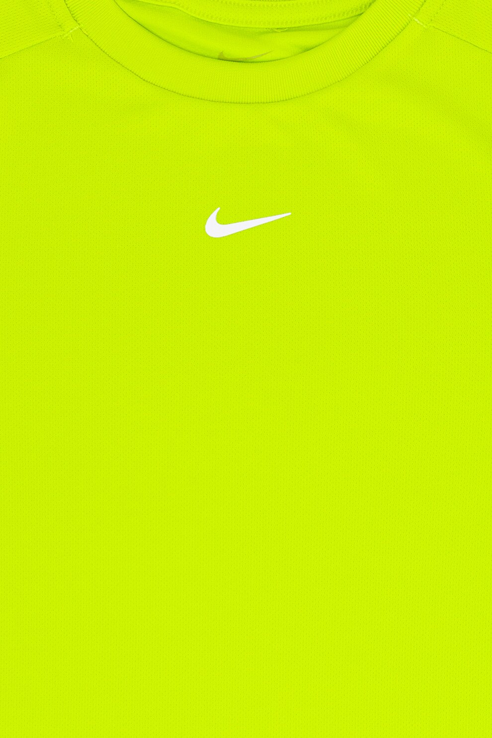Nike, Тениска с лого, Неоново зелено, 137-147 CM - eMAG.bg