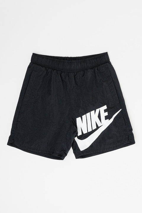 Nike, Logós rövidnadrág oldalzsebekkel, Fehér/Fekete