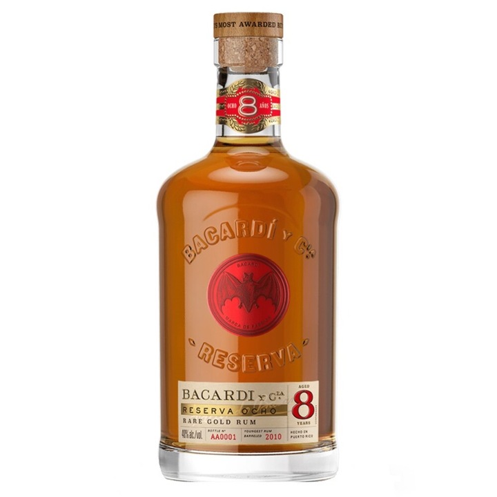 Rom Bacardi, Reserva Ocho, 40%, 0.7l