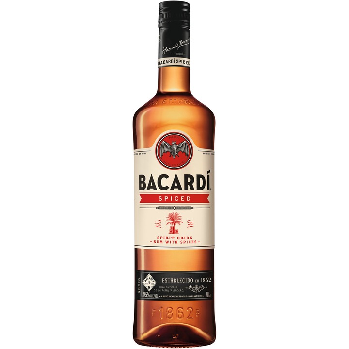 Rom Bacardi, Spiced, 35%, 0.7l