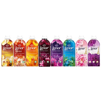 Pachet amestec de balsam Lenor Parfumelle, 8x1200ml