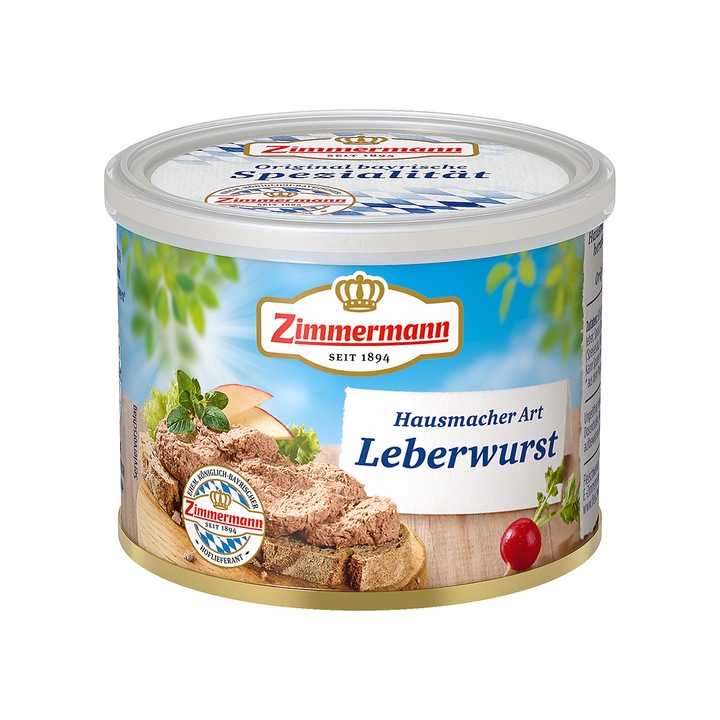 Lebar traditional bavarez 200gr Zimmermann