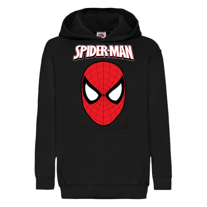 Hanorac copii Tralala spider-man spiderman marvel comics avengers Razbunatorii Omul Paianjen Spider-man 09, Negru