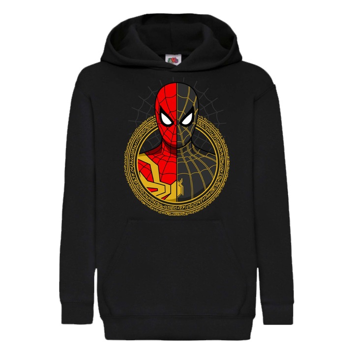 Hanorac copii Tralala spider-man spiderman marvel comics avengers Razbunatorii Omul Paianjen Spider-man 21, Negru