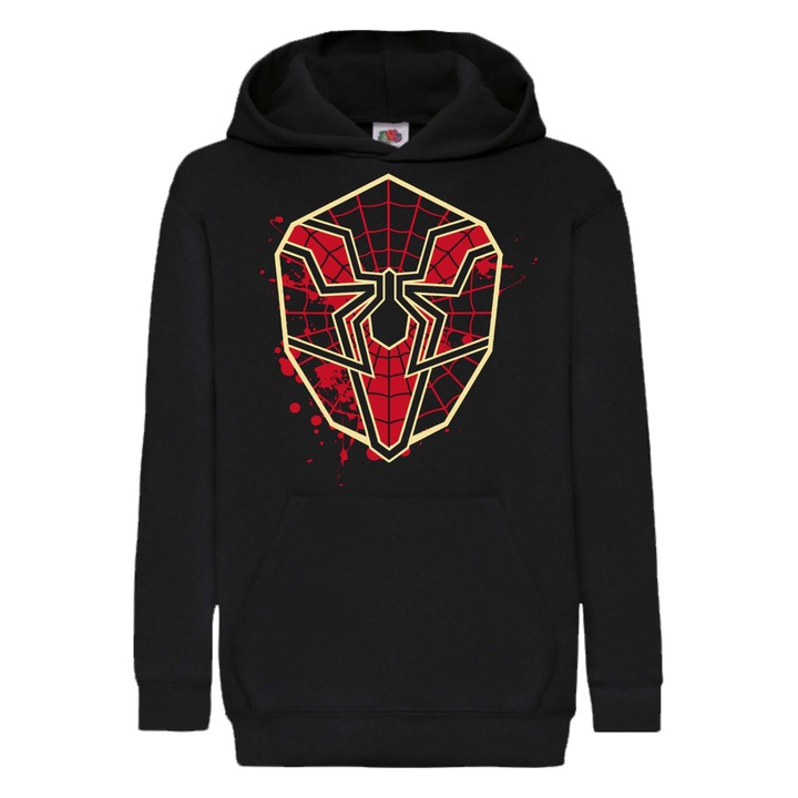 Hanorac copii Tralala spider-man spiderman marvel comics avengers Razbunatorii Omul Paianjen Spider-man 15, Negru