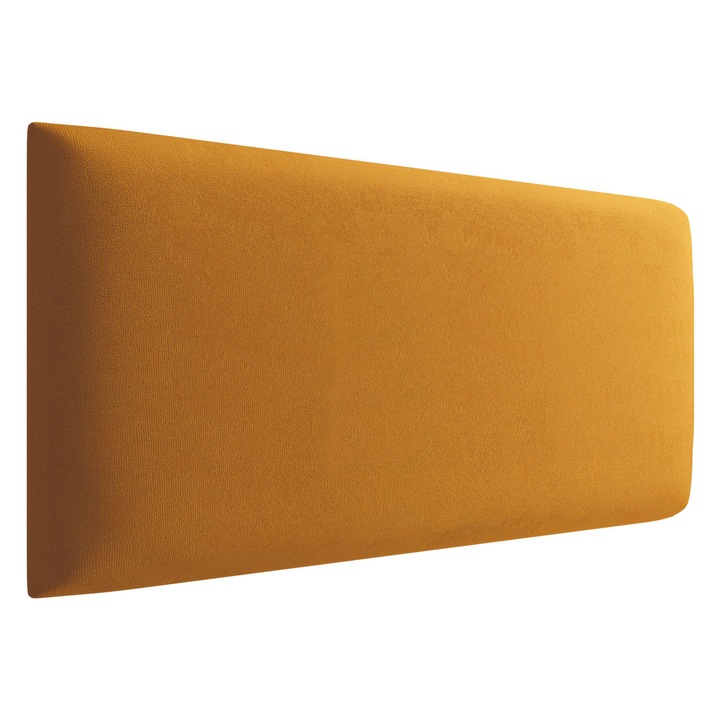 Panou tapitat pentru perete Pag, MIRJAN24, galben, 60x30 cm