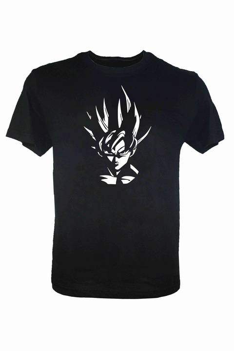 Tricou bumbac negru barbati Goku