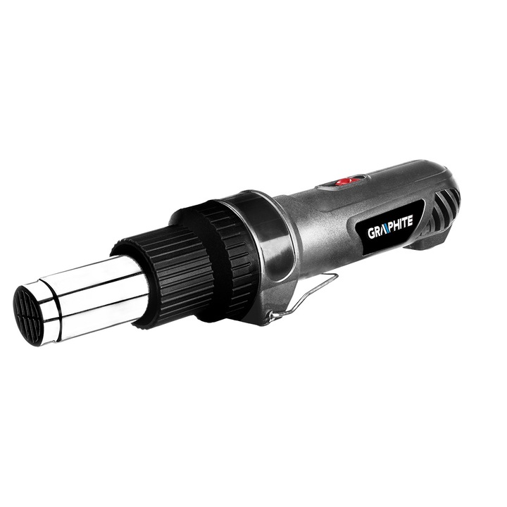 Hőlégfúvó 2000W, egyenes markolat, hőfokszabályzós I: 350ºC, II: 550ºC