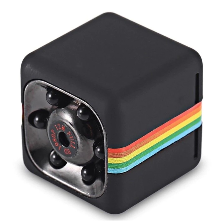 Mini Camera Spion Saiconcept, Inregistrare Audio Video, Night Vision, Negru