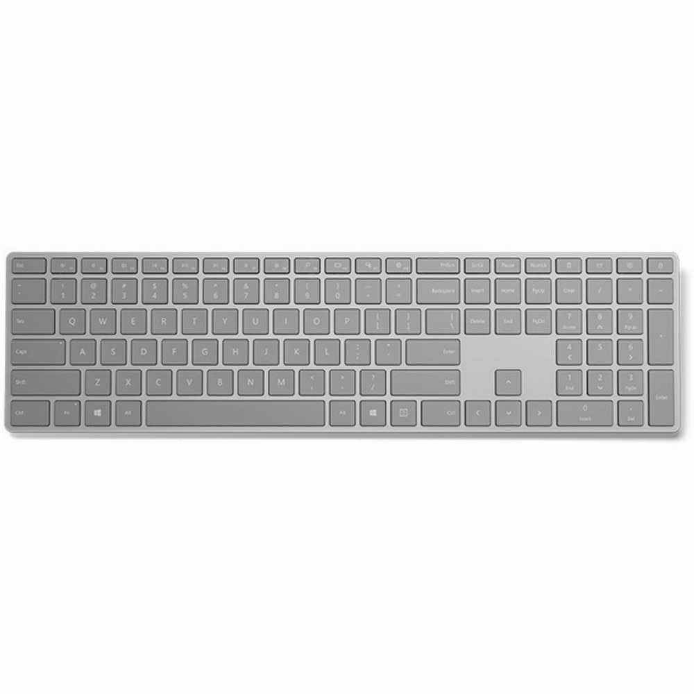 Клавиатура, Microsoft, Bluetooth, сив - eMAG.bg