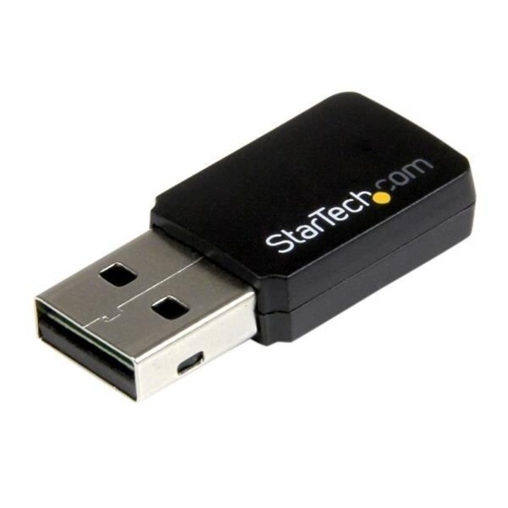 Adaptor USB fara fir, StarTech, Negru