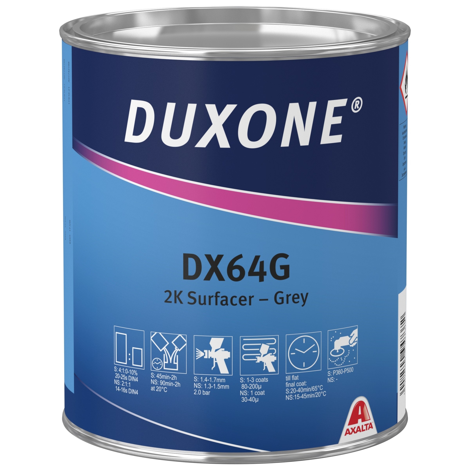 Szürke alapozó Duxone DX64G 1L - eMAG.hu