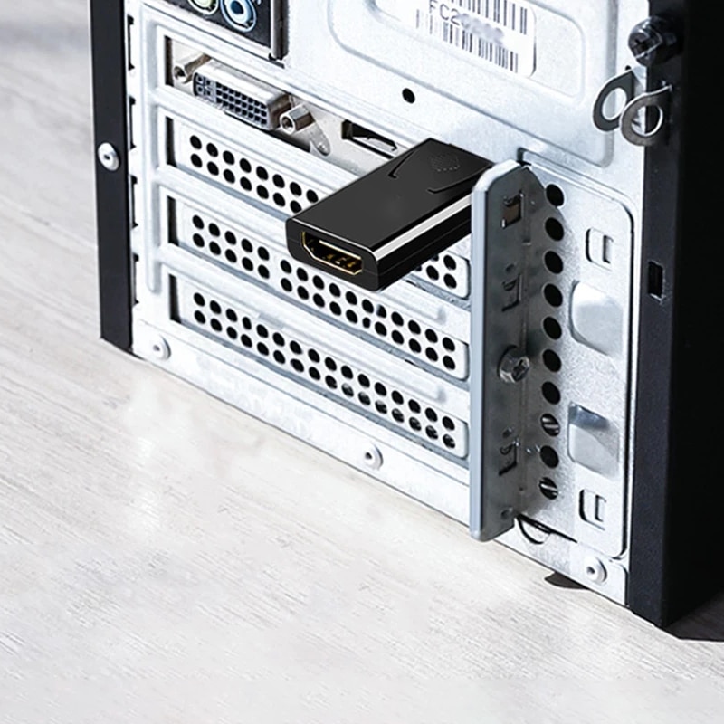 DisplayPort (DP)-HDMI Active щепсел адаптер, поддържа Full HD резолюция ...