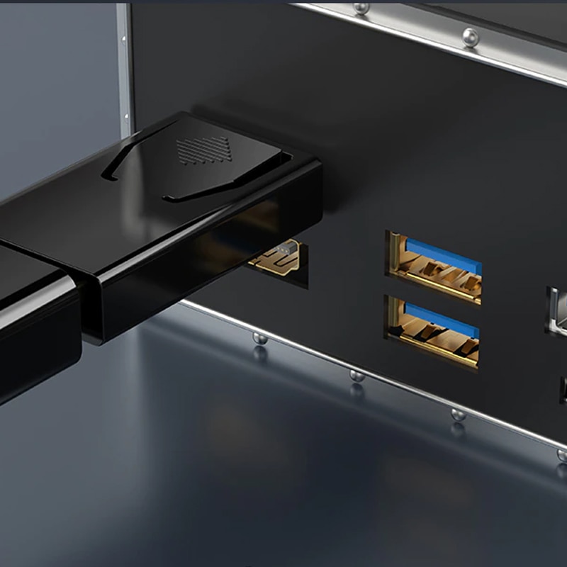 DisplayPort (DP)-HDMI Active щепсел адаптер, поддържа Full HD резолюция ...