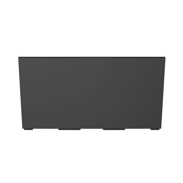 Jardiniera Urbi Case, Prosperplast, Plastic, 19.5 cm, Antracit