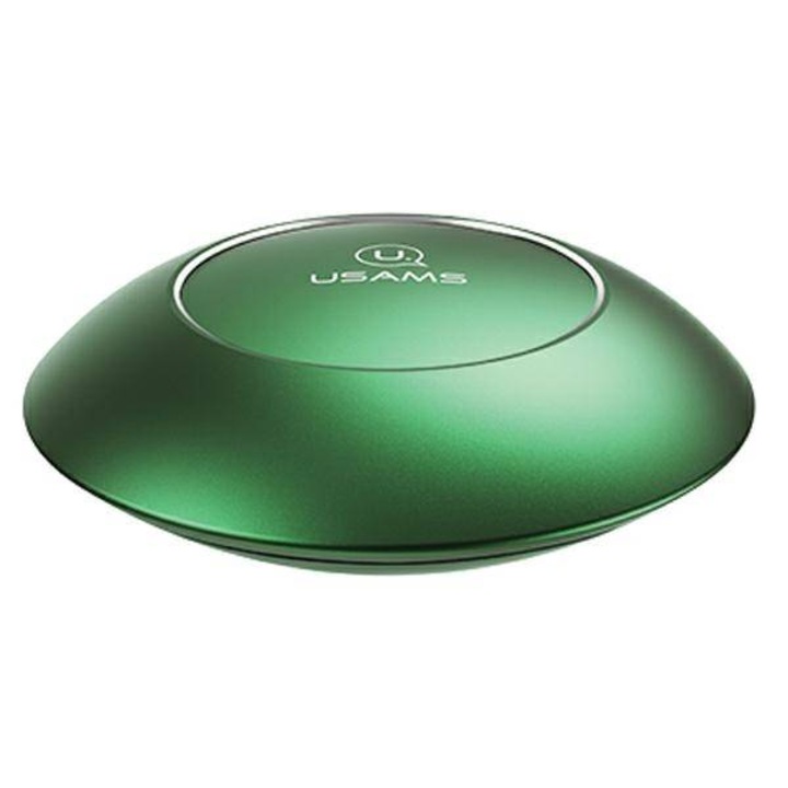 Mini difuzor auto uleiuri esentiale Bibilel, de lipit pe bordul masinii, 3M, 85mm diametru, Verde, MON-BBL7491