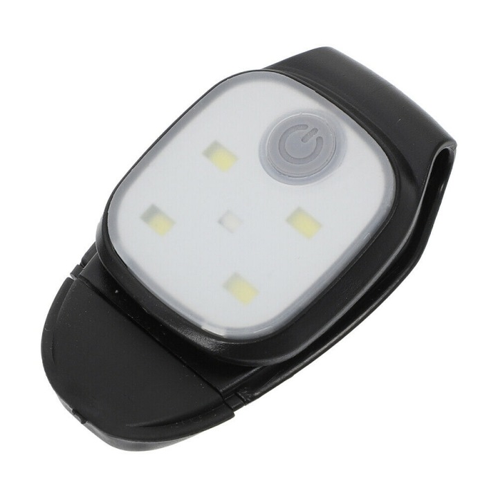 LED фенерче клипс, бягане, риболов, къмпинг, 4 режима на осветление, L95