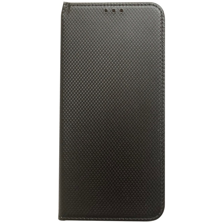 Предпазен калъф Smart Book за Samsung Galaxy A03, Черен/Сив