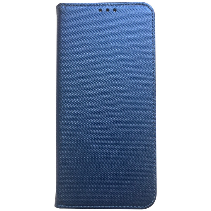 Предпазен калъф Smart Book за Samsung Galaxy A03, Тъмносин/Сив