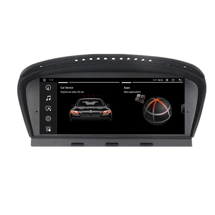 Мултимедия за BMW 5 E60, E61/ BMW 6 - E63, E64 / BMW 3 - E90, E91, E92, E92, E93, Android 11 8 Сore 8GB+128GB