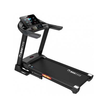 Banda de alergat electrica BodyFit A3000, motor 3 CP, inclinatie electrica 15%, viteza 16 km/h, MP3, USB, Fitshow App