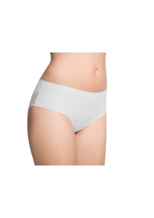 Chiloti dama, Julimex, Poliamida, Bej, Alb