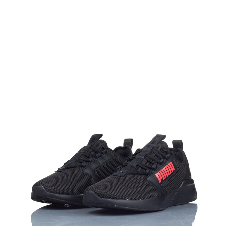 Pantofi sport pentru barbati, Puma, Sintetic, Negru/Rosu, Rosu/Negru