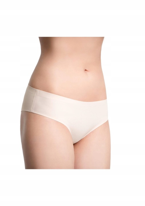 Chiloti dama Brazilian, Julimex, Poliamida/Elastan/Bumbac, Bej, Bej