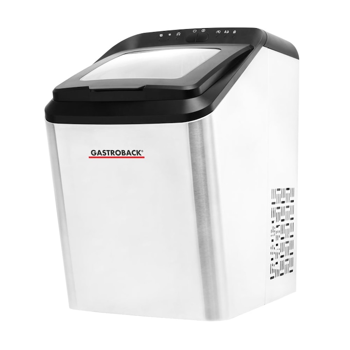 Ледогенератор Gastroback, 2 размера кубчета, до 15 кг/ден, 145W