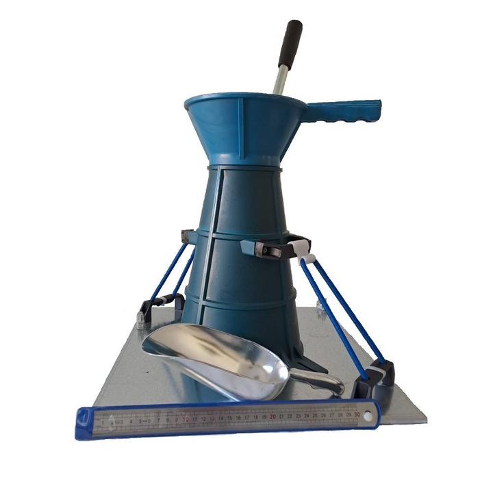 Set cu 1 con din poliuretan pentru testul de tasare a betonului