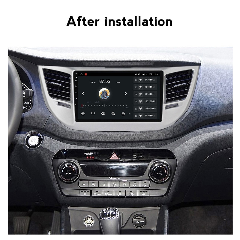 Produktbild von 9"Für Hyundai Tucson 2015-2018 Android 14 Auto Radio CarPlay GPS