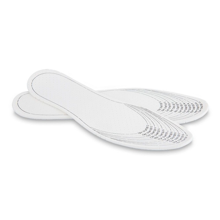 Branturi universale pentru incaltaminte, Wellife, Super Soft, Latex, Alb