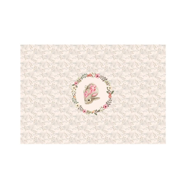 Prosop de bucatarie cu motive pascale, bumbac 100%, 45x65 cm, Club Cotton, Cena