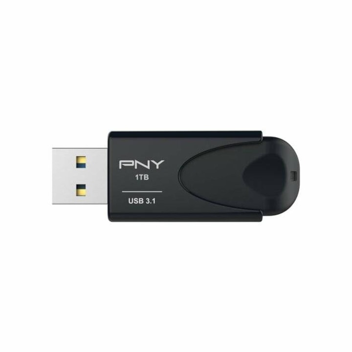 PNY Attaché Pendrive, 1TB, USB 3.1, Fekete