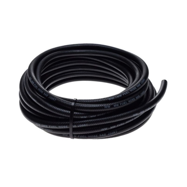 WMX SAE J30R7 Megerősített benzincső, átmérő 8mm, hossza 1m