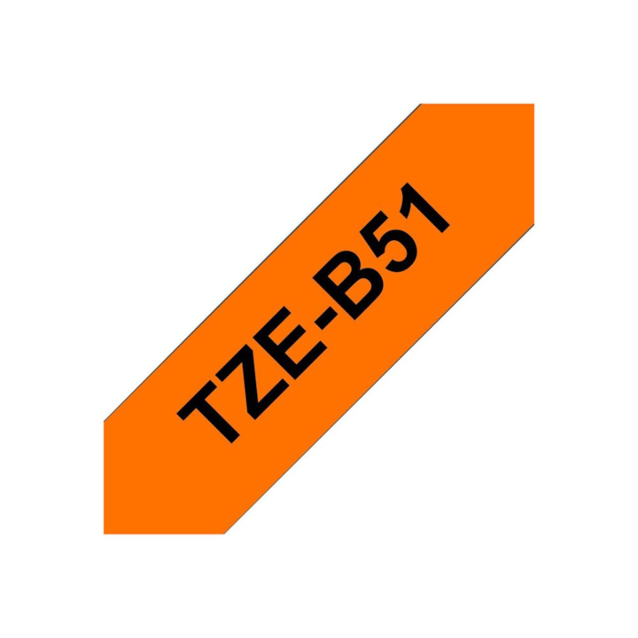 Brother TZEB51 TZE-B51 24 mm széles 5 m hosszú szalagkazetta